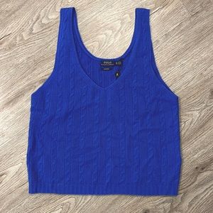 POLO Ralph Lauren Cashmere Classic Cable Tank